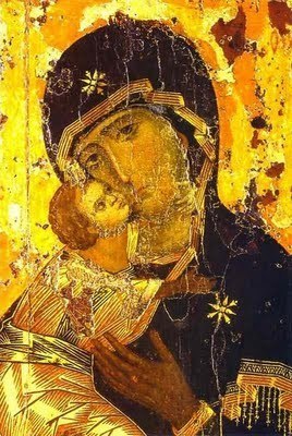 La Vierge de Vladimir et l'enfant Jésus