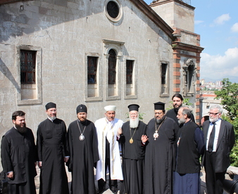 Le métropolite Hilarion a participé à une liturgie avec le patriarche de Constantinople en Cappadoce Le métropolite Hilarion a participé à une liturgie avec le patriarche de Constantinople en Cappadoce