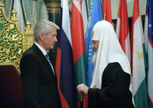 Le patriarche Cyrille a reçu le secrétaire général du Conseil de l'Europe Le patriarche Cyrille a reçu le secrétaire général du Conseil de l'Europe