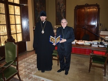 L'archevêque de Barcelone a reçu l'évêque Nestor de Chersonèse