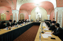 Le Haut Conseil de l'Eglise orthodoxe russe se réunit pour la première fois Le Haut Conseil de l'Eglise orthodoxe russe se réunit pour la première fois
