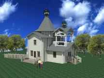 Un article du "Parisien" sur la construction d'une église en bois dans le parc du Séminaire orthodoxe russe à Epinay-sous-Sénart Un article du "Parisien" sur la construction d'une église en bois dans le parc du Séminaire orthodoxe russe à Epinay-sous-Sénart