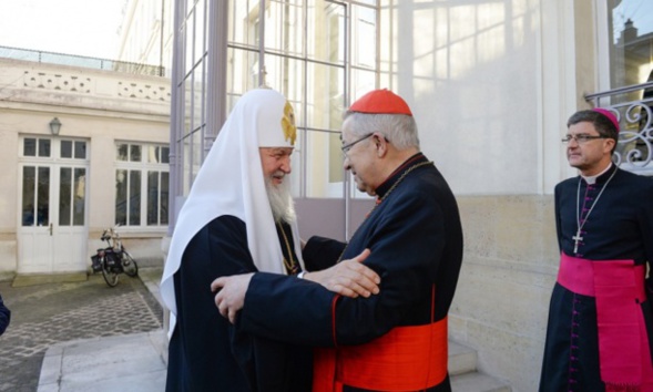 Consécration de la Cathédrale orthodoxe russe à Paris: séjour du patriarche Cyrille en France