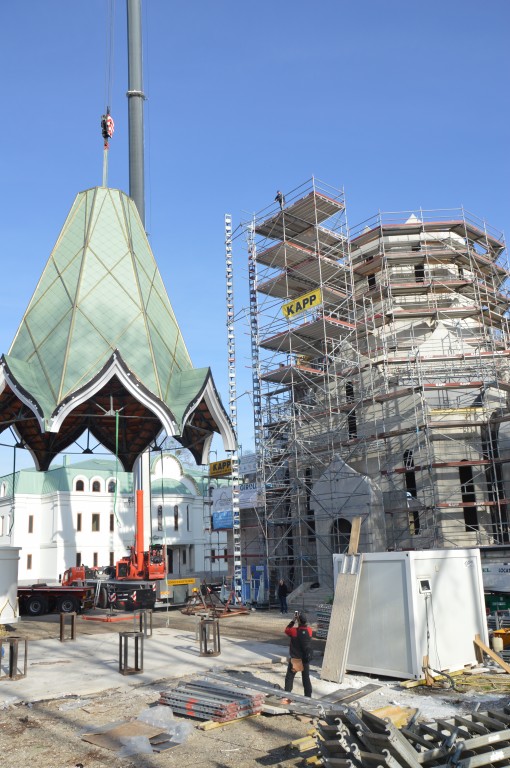Strasbourg: L’Eglise orthodoxe de Tous les Saints est couronnée de dômes dorés