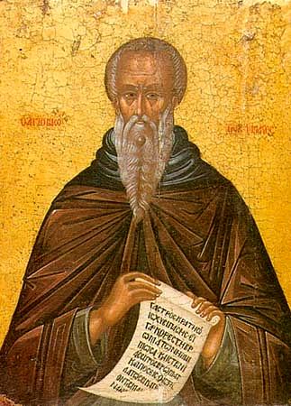 Saint Jean Climaque, hégoumène des moines du Sinaï (+ 605)
