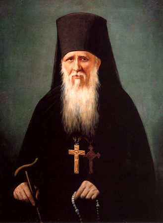 Saint Ambroise d'Optino en Russie (+ 1891) 