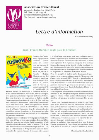 L' une des premières manifestations de l’année de la Russie en France