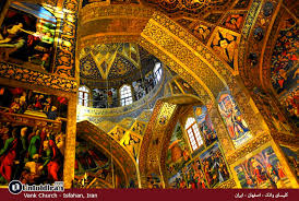 Iran - Cathédrale arménienne Saint-Sauveur d'Ispahan a été construite entre 1655 et 1664 Iran - Cathédrale arménienne Saint-Sauveur d'Ispahan a été construite entre 1655 et 1664