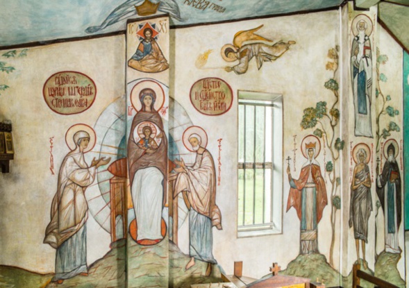 Les fresques peintes par le moine Grégoire Krug à Moisenay sont sauvées