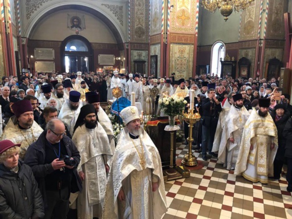 Monseigneur Corneille, métropolite de Tallinn et d'Estonie a été rappelé à Dieu le 19 avril 2018