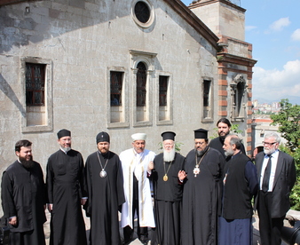 Le métropolite Hilarion a participé à une liturgie avec le patriarche de Constantinople en Cappadoce