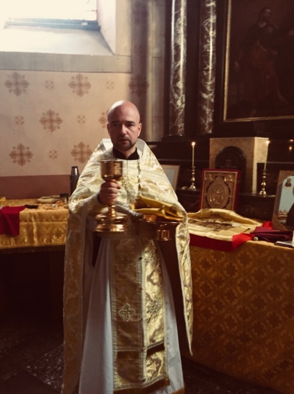 Suisse: Liturgie orthodoxe à la chapelle de l’hospice Saint Jacques