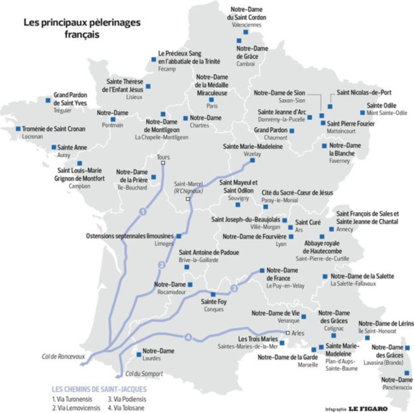 Pèlerinages : Partout en France, des lieux sacrés attirent les croyants