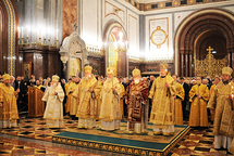 Les primats des Eglises de Géorgie, de Pologne, de Tchéquie et de Slovaquie en visite au patriarcat de Moscou