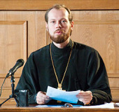 Hégoumène Philippe (Riabykh): Table ronde "Orthodoxie et Etat russe: dialogue ou instrumentalisation ?" à l’Université de Strasbourg