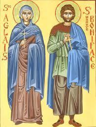 Saint Martyr BONIFACE et Sainte Aglaïs 