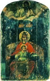 En février 1917 la Mère de Dieu apparaît aux portes de Moscou - l’icône rouge Derjavnaiya