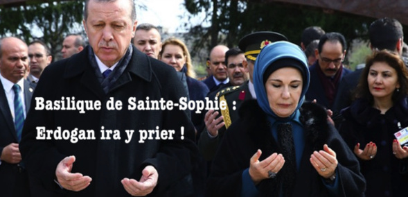 Pour la première fois depuis 87 ans, un imam a récité une sourate du Coran à l’intérieur de la basilique Sainte-Sophie