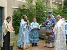Fête paroissiale à Lyon pour Notre Dame de Toute Protection (Pokrov)