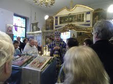 Fête paroissiale à Lyon pour Notre Dame de Toute Protection (Pokrov)
