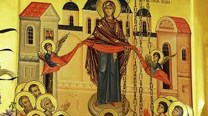 Fête de la Protection de la Très Sainte Mère de Dieu: Les textes liturgiques en français Fête de la Protection de la Très Sainte Mère de Dieu: Les textes liturgiques en français