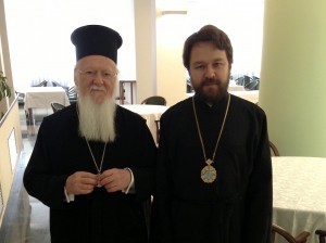Le Président du DREE a rencontré le Patriarche Bartholomée de Constantinople