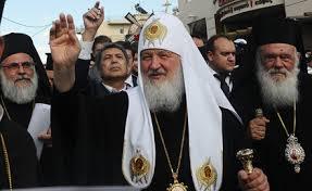 Le patriarche  russe Cyrille de Moscou a souligné que ce "Mont sacré" est "véritablement le centre de l'ensemble de l'orthodoxie"