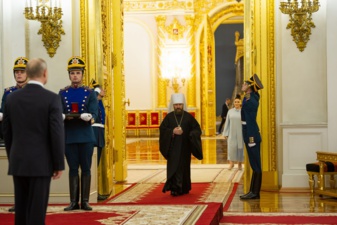 Le métropolite Hilarion de Volokolamsk reçoit le prix d'État de la Fédération de Russie