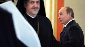 Vladimir Poutine et les quinze patriarches