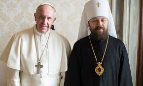 Le métropolite Hilarion de Volokolamsk a rencontré le patriarche Bartholomée au Vatican Le métropolite Hilarion de Volokolamsk a rencontré le patriarche Bartholomée au Vatican