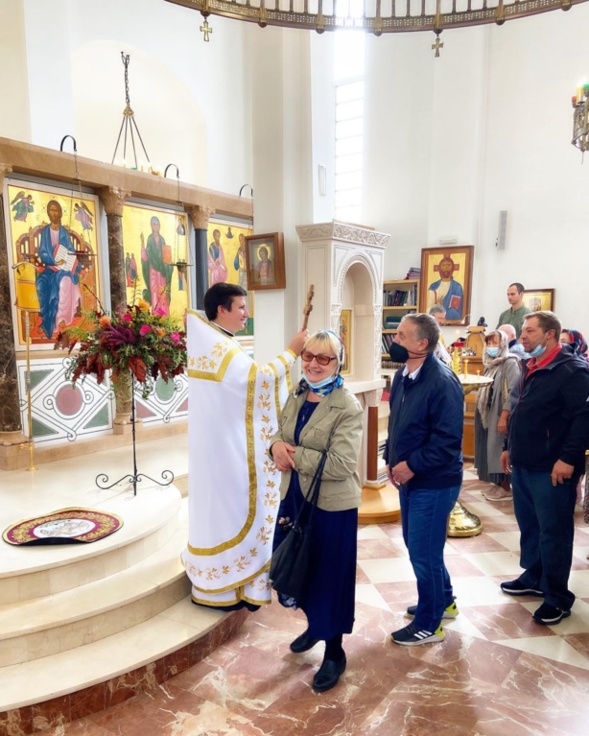 Le diacre Daniel Naberejny ordonné prêtre Le diacre Daniel Naberejny ordonné prêtre