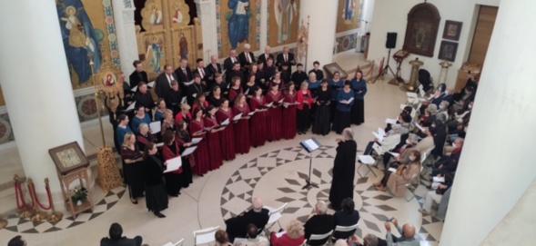 Concert de l’association ‘’Chants liturgiques Orthodoxes’’ donné en la cathédrale de la Sainte Trinité Concert de l’association ‘’Chants liturgiques Orthodoxes’’ donné en la cathédrale de la Sainte Trinité