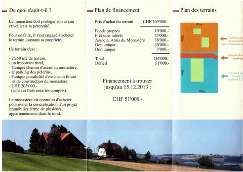 Monastère de la Sainte-Trinité - Suisse (Dompierre) Monastère de la Sainte-Trinité - Suisse (Dompierre)