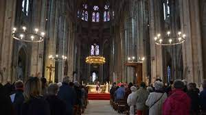 Le chœur du Séminaire orthodoxe russe "Ensemble Magnum Mysterium" a chanté à la cathédrale de Bourges