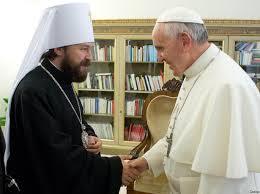 Mgr Hilarion : «Je place beaucoup d'espoir dans la rencontre entre le Pape et Vladimir Poutine....«Entre orthodoxes et catholiques, nous sommes des alliés et non des rivaux»» Mgr Hilarion : «Je place beaucoup d'espoir dans la rencontre entre le Pape et Vladimir Poutine....«Entre orthodoxes et catholiques, nous sommes des alliés et non des rivaux»»