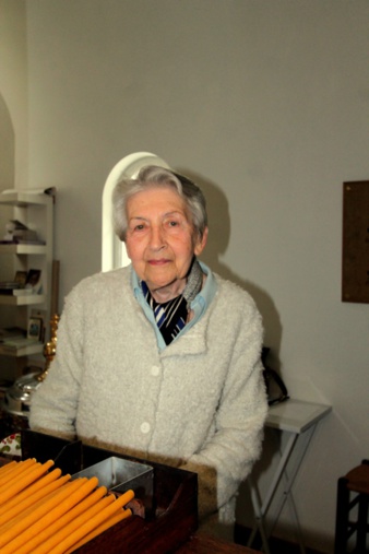 Maria Nikolaievna Apraxina : «… l’église où nous allons nous aide à conserver l’esprit russe et la foi en Dieu »