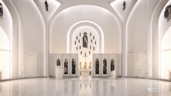 La nouvelle église orthodoxe de 