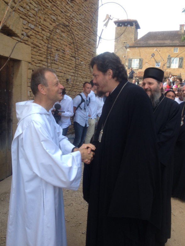 Monseigneur Nestor, évêque de Chersonèse (P.M.), a pris part à l’Assemblée de la communauté de Taize