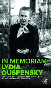 "In memoriam Lydia Ouspensky". Un livre collectif sous la direction d'Émilie van Taack