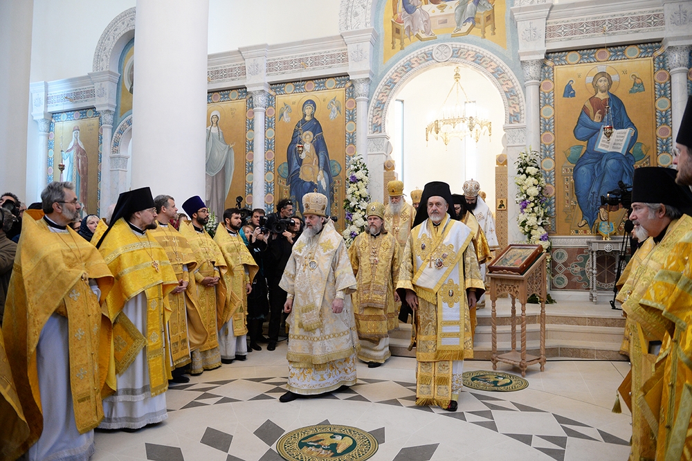 Consécration de la Cathédrale orthodoxe russe à Paris: séjour du patriarche Cyrille en France