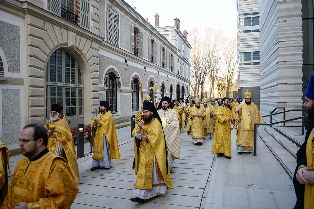 Consécration de la Cathédrale orthodoxe russe à Paris: séjour du patriarche Cyrille en France