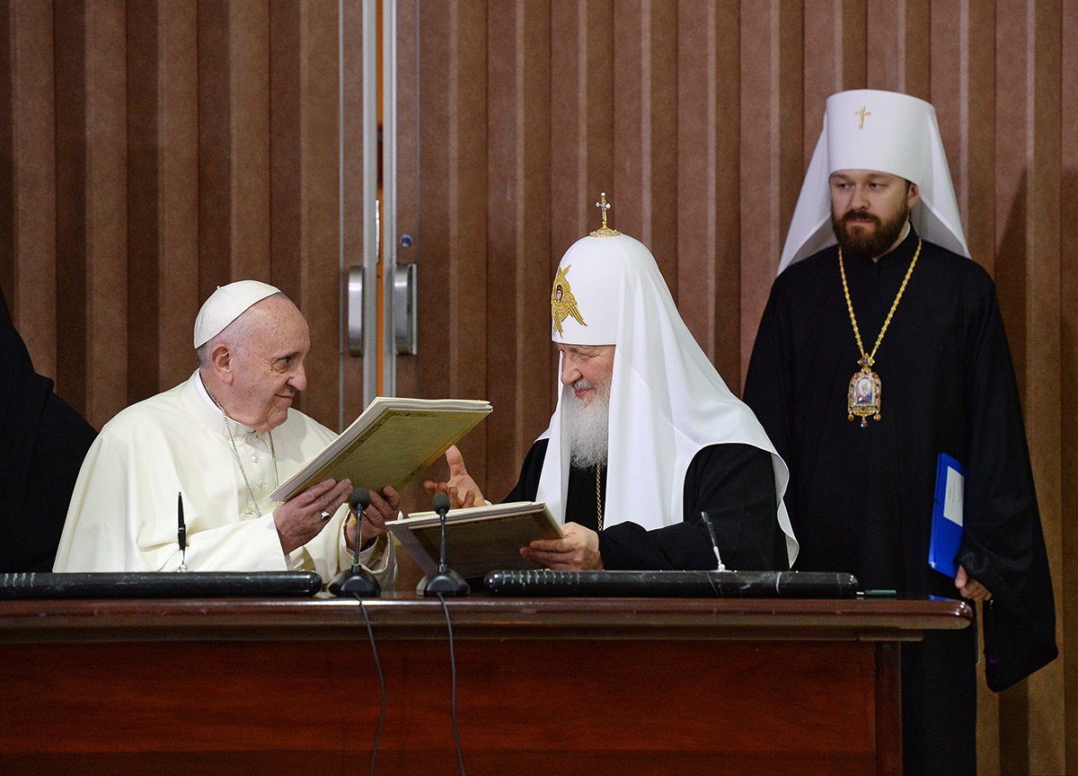 Aujourd'hui, catholiques et orthodoxes doivent témoigner de leur unité