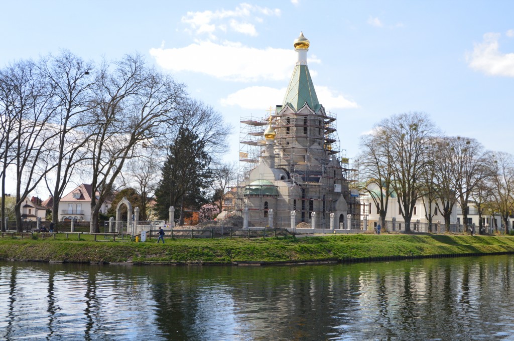 Strasbourg: L’Eglise orthodoxe de Tous les Saints est couronnée de dômes dorés
