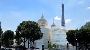 La librairie et la boutique du Centre spirituel  de la Cathédrale orthodoxe russe à Paris 