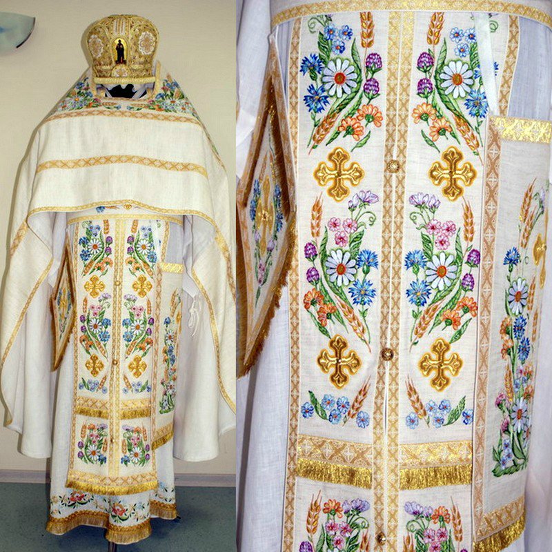 Les chasubles modernes du clergé russe sont des vêtements hautement technologiques
