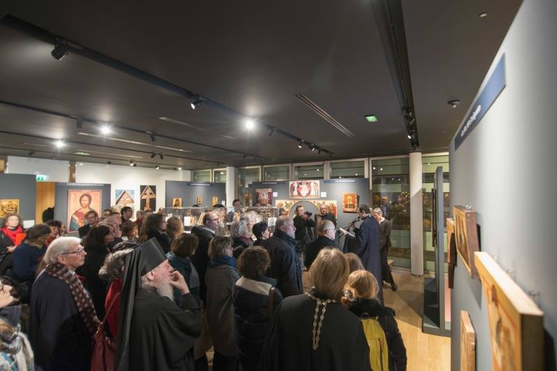 Message de Monseigneur Nestor à l'occasion de l'inauguration de l'exposition Léonide Ouspensky