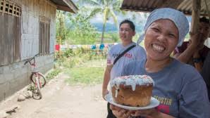 On a célébré la fête de Pâques sur l'île Philippine de Mindanao