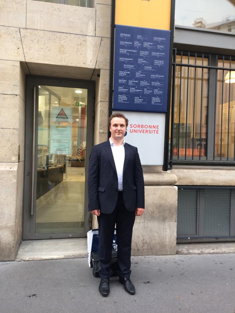 Maxime VENETSKOV -  lecteur de la Cathédrale de la Sainte-Trinité a soutenu sa Thèse de doctorat à  " Paris Lettre Sorbonne Université "