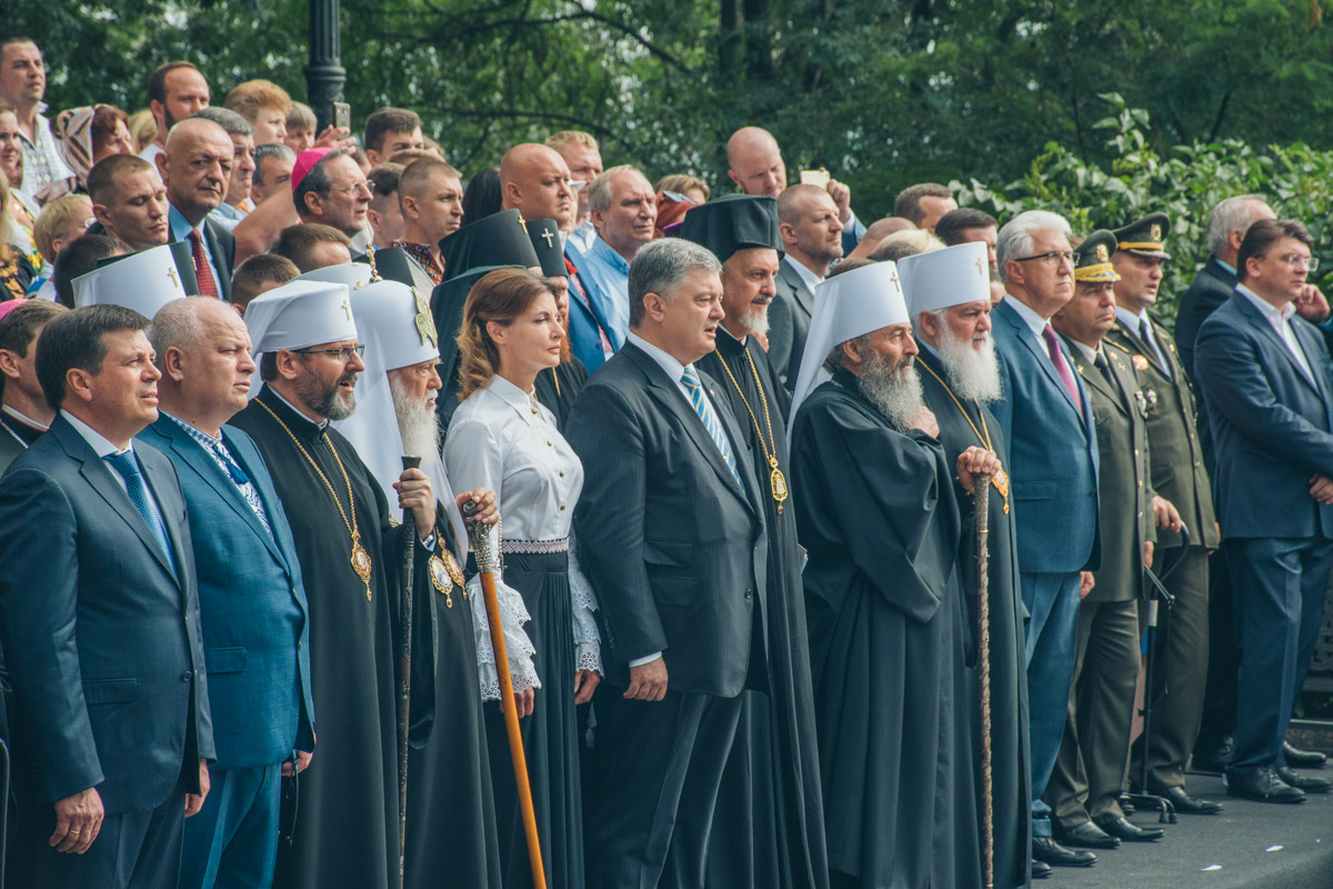 A l’occasion de la commémoration du baptême de la Rus le métropolite de France Emmanuel s’est rendu à Kiev: l’intervention du Mgr Emmanuel 