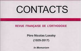 "CONTACT" № 264  consacré à un hommage au père Nicolas Lossky